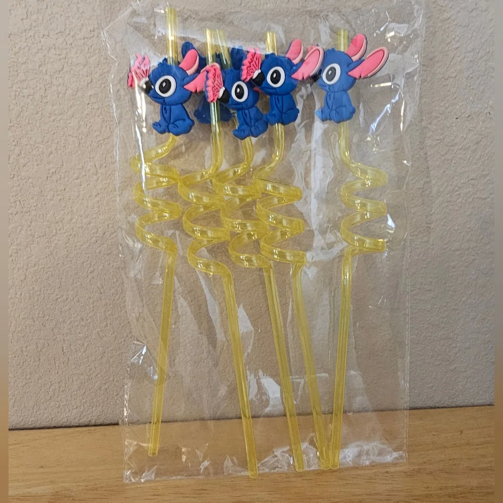 Stitch Party Straws